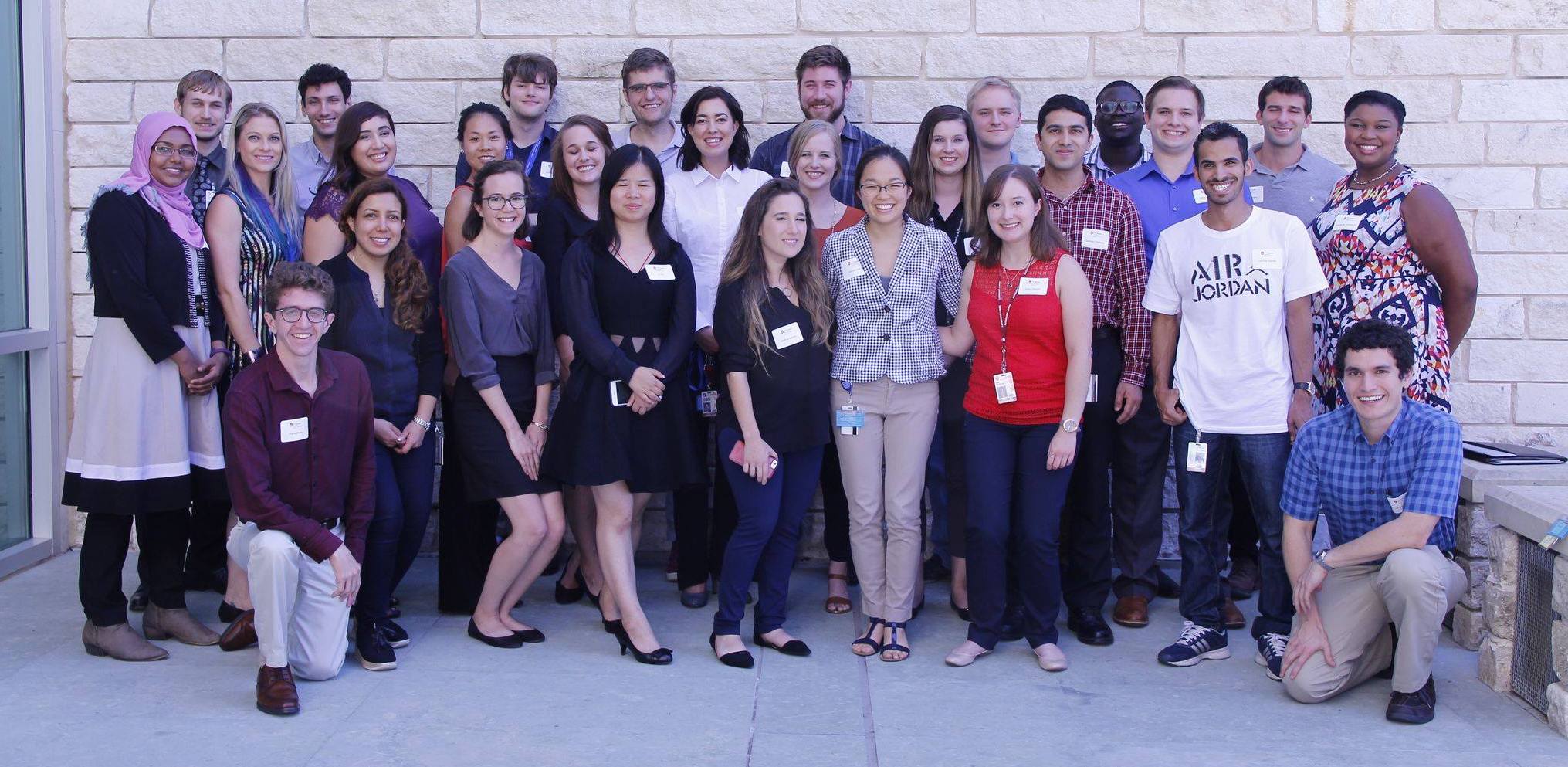 Group photo of IBMS students