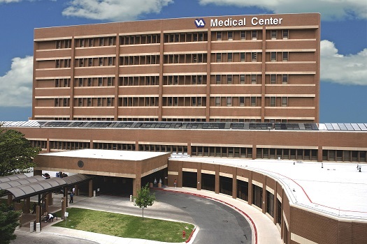 Photo of the VA Hospital on a clear day