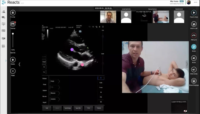 Virtual ultrasound class
