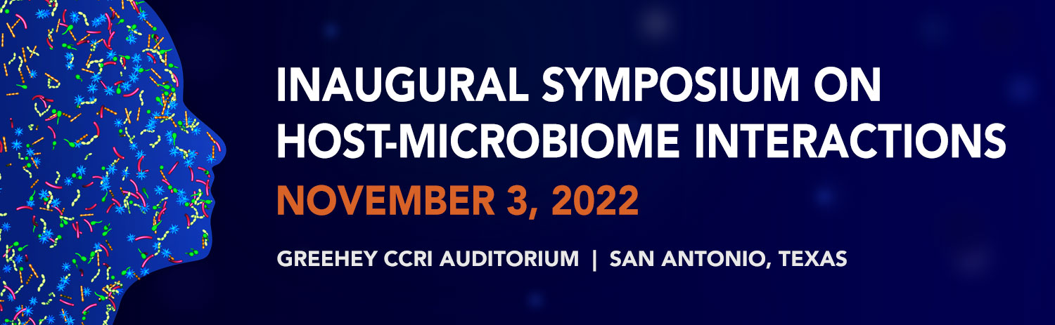 Inaugural Symposium on Host-Microbiome Interactions Banner