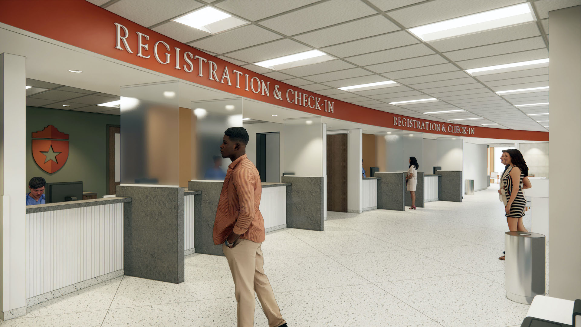 ut healt check in area