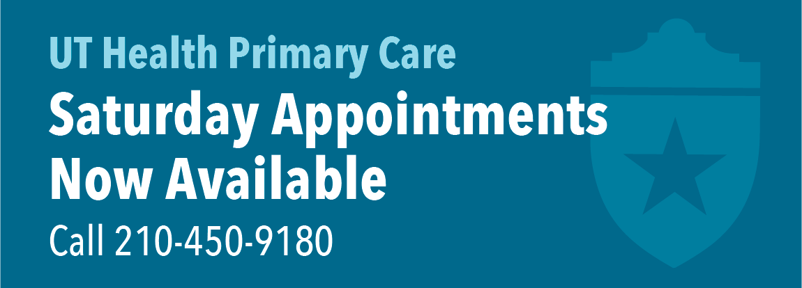 Saturday Appointments Now Available