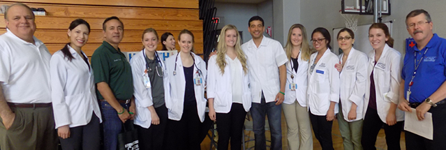 Physicians assistants students