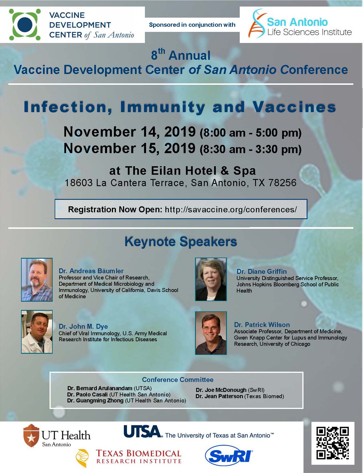 Vaccine Development Center Of San Antonio Conference Ut