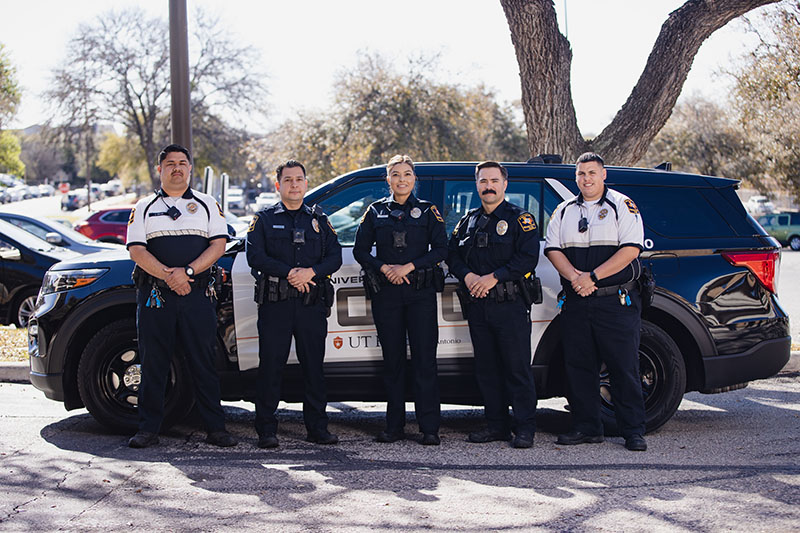 UT Health San Antonio campus police security brief