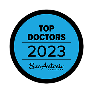 Top Doctors 2023 - San Antonio Magazine Badge
