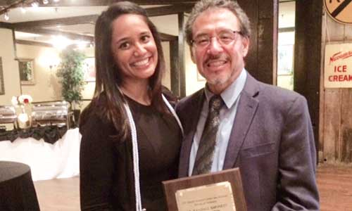 ADCFP Fellow Puja Bhakta and Faculty Mentor Dr. Vidal Balderas