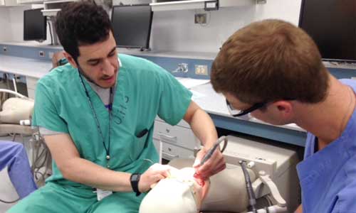 THP Student Teaching in Labs