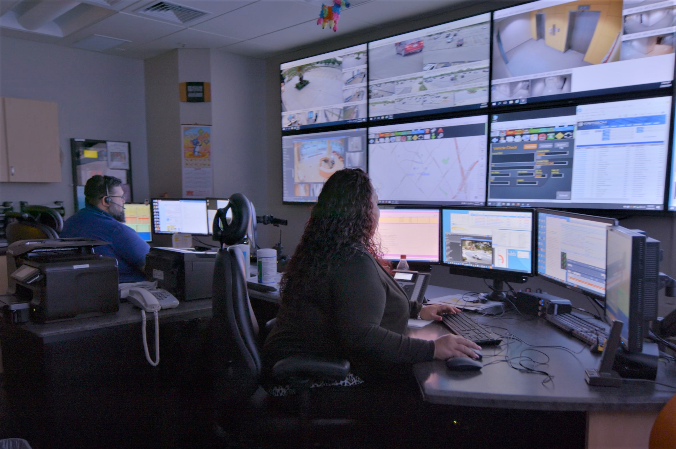 UT Police communication center
