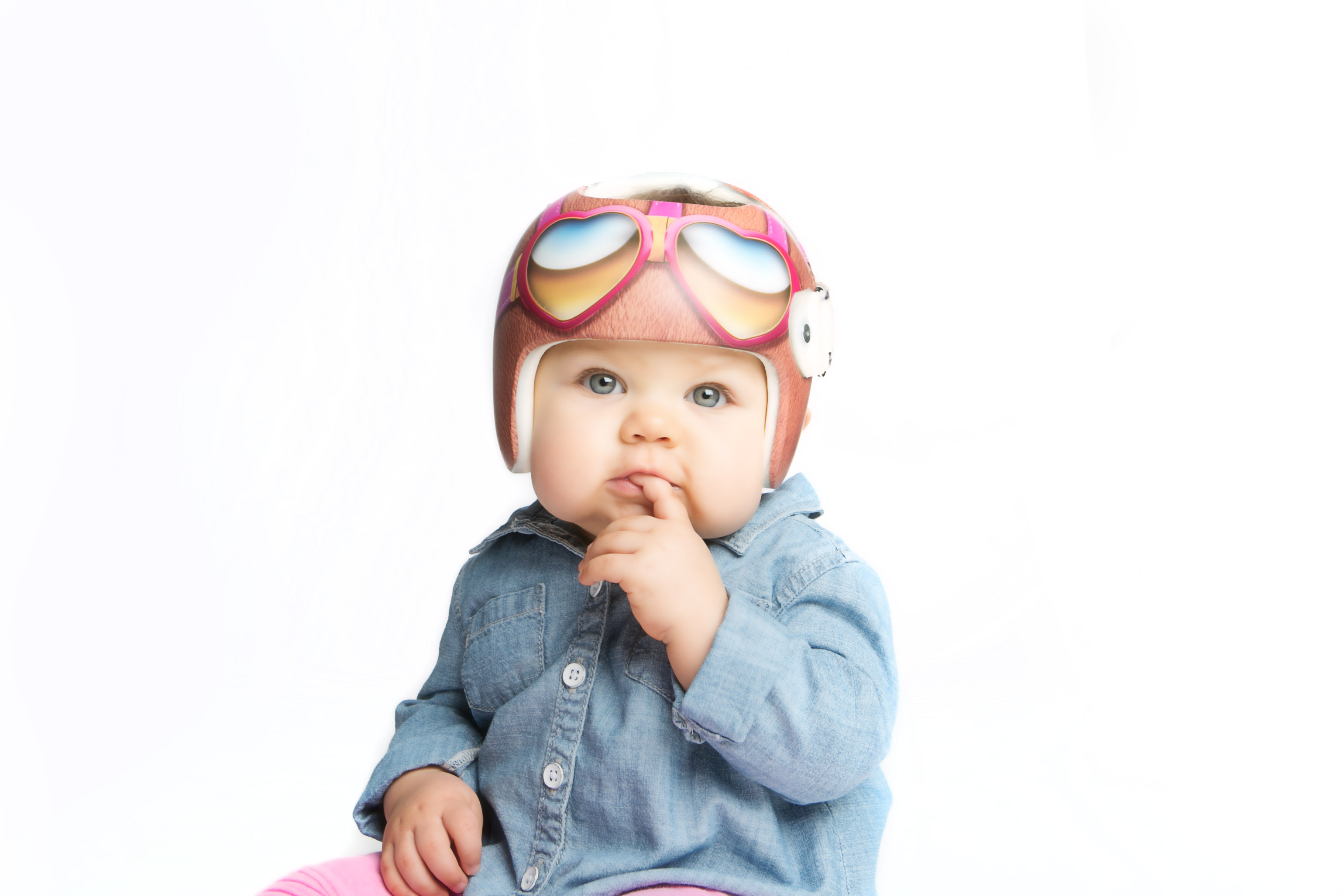 Molded helmet for baby cheap