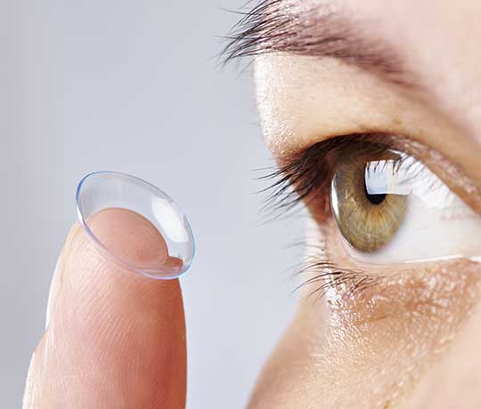 Contact lens fitting