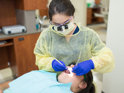 Our student dental hygienist clinic offers dental sealants to prevent cavity growth and tooth decay.