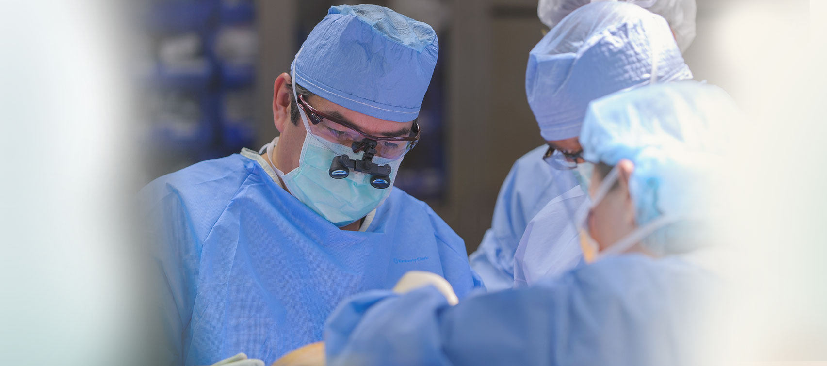 David F. Jimenez, M.D., and Constance M. Barone, M.D., developed a new way of doing pediatric neurosurgery for craniosysostosis. The surgery on infants who have fused skulls once took 8 to 12 hours of surgery; the new surgery takes 45 minutes. 