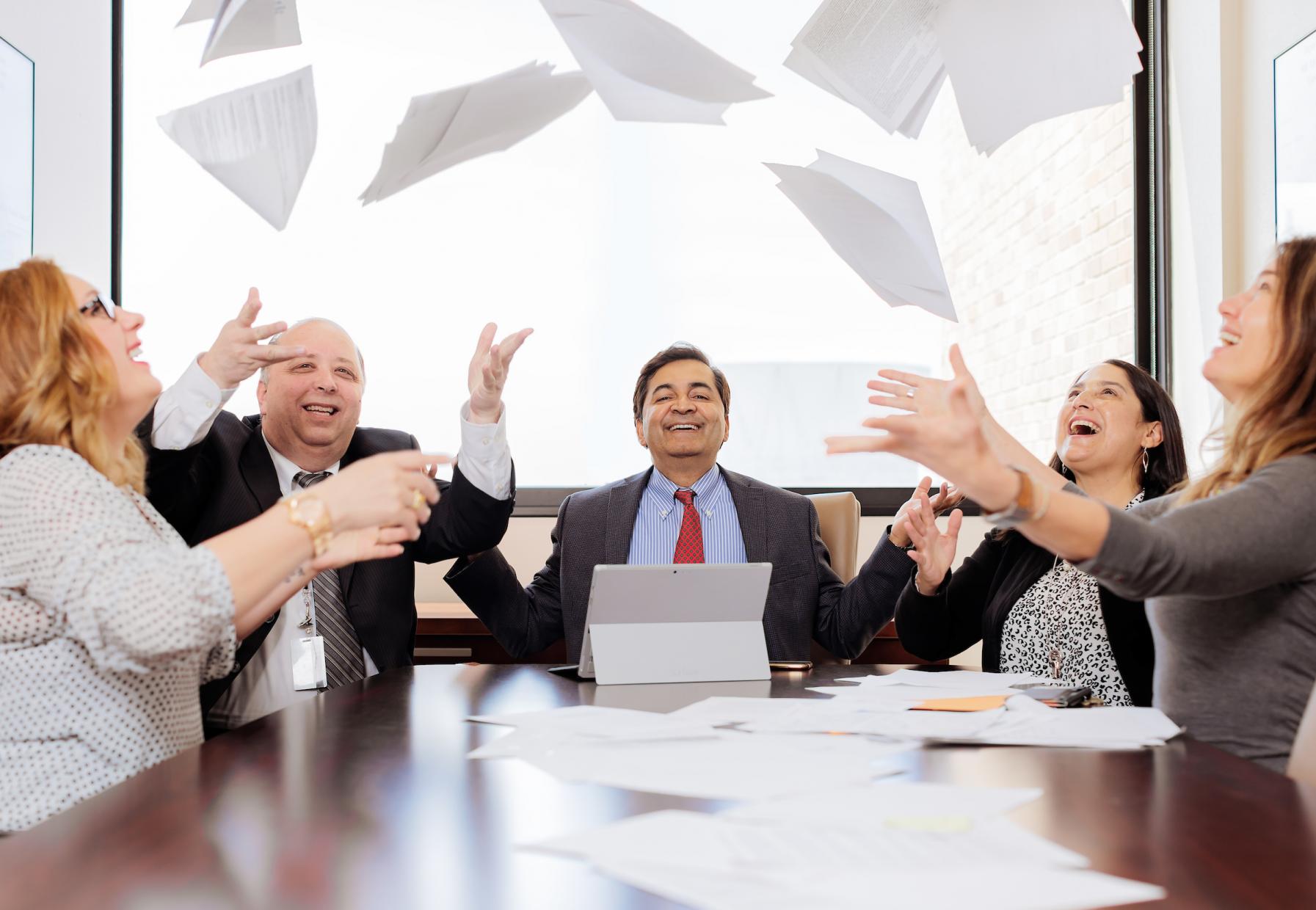 ORAC & Dr. Tripathy's research team celebrate another successful compliance audit.