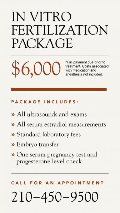IVF Package UT Health San Antonio