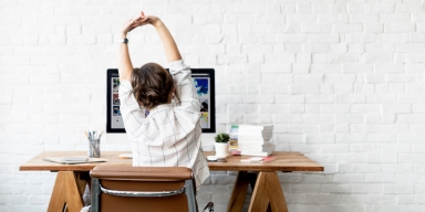 stretch at desk