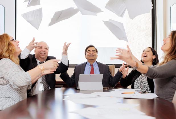 ORAC & Dr. Tripathy's research team celebrate another successful compliance audit.