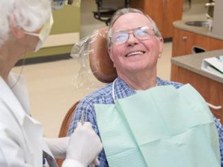 Geriatric dental patient